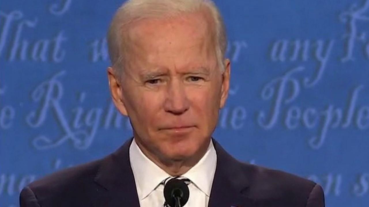 Presidential candidate Joe Biden argues his climate change plan will also benefit the economy and employment levels in the first presidential debate.