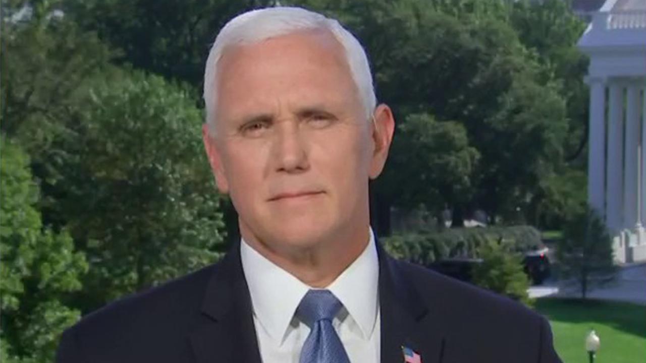 Vice President Mike Pence responds to a report from The Atlantic claiming that President Trump made disparaging remarks about American troops. 