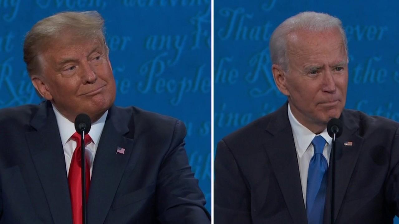 Trump and Biden spar over the oil industry.
