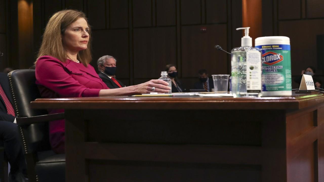 Washington Examiner chief political correspondent Byron York and Democratic strategist Laura Fink on Amy Coney Barrett's Supreme Court confirmation hearing and packing the court.