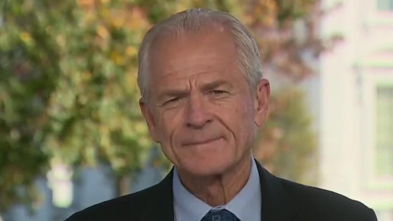 White House trade adviser Peter Navarro discusses the Trump administration's efforts to resolve the ongoing pension dispute between Delphi employees and the PBGC.