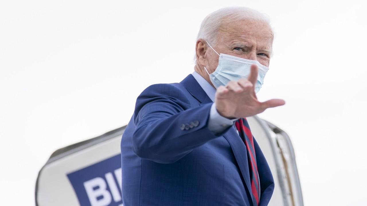 Sources tell FOX Business' Charlie Gasparino that stability in the White House and belief that Biden will win without a contested election are boosting stocks.