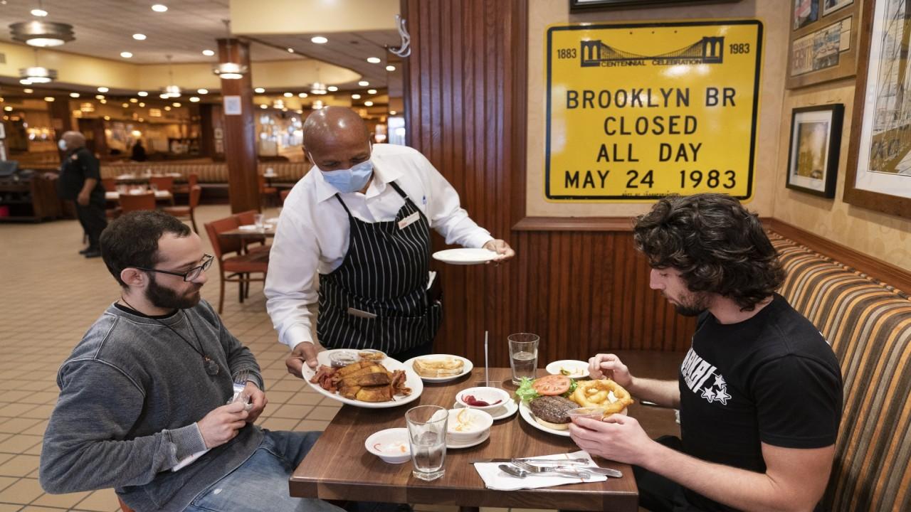FOX Business' Jackie Deangelis on the return of indoor dining in New York City and a new app to ensure safety at restaurants amid the coronavirus pandemic.
