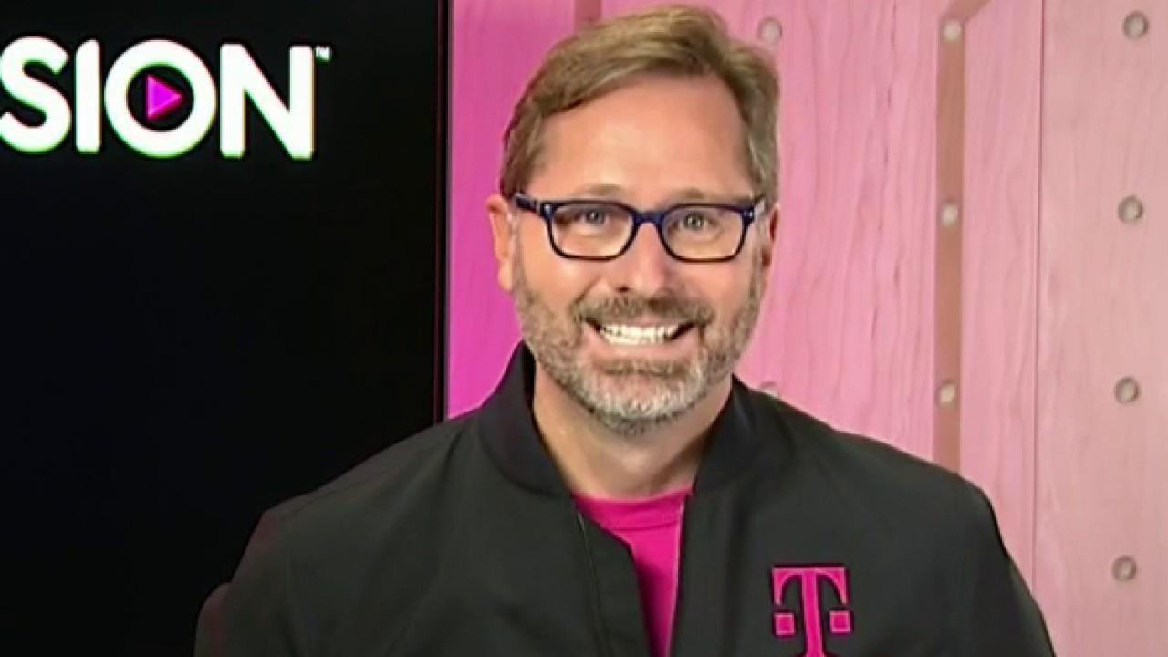 T-Mobile CEO Mike Sievert introduces new streaming platform 'TVision' and explains how it differs from other services.