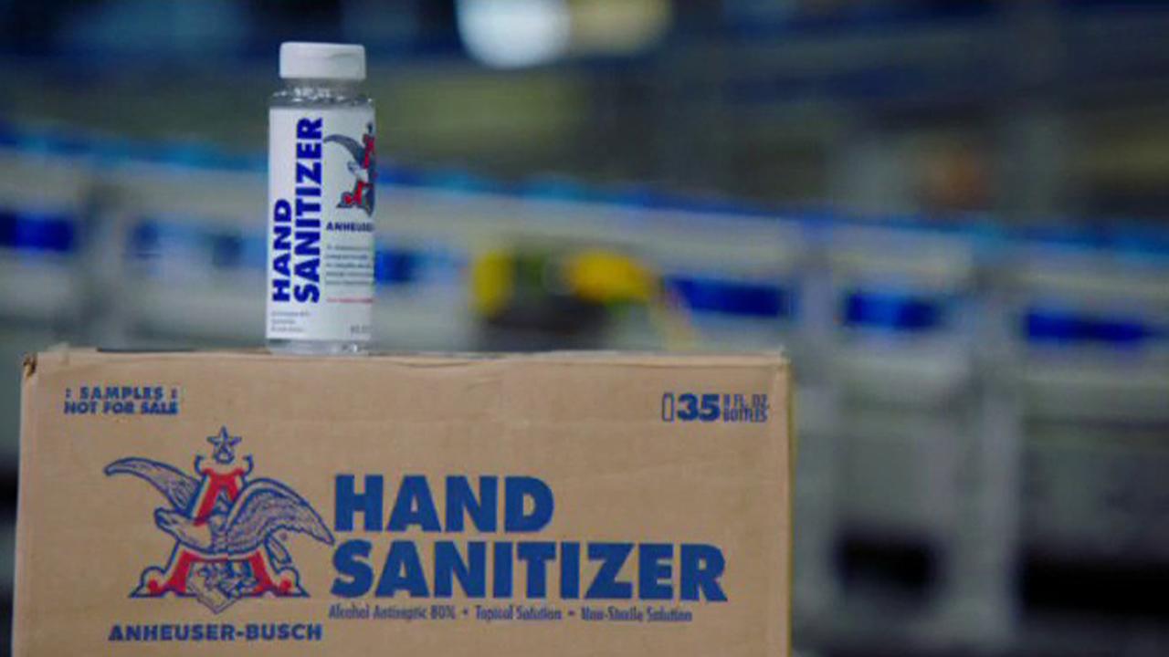 Anheuser-Busch U.S. CEO Michel Doukeris discusses how his company supported its American community and business partners and is donating sanitizer gel to polling places across the country. 