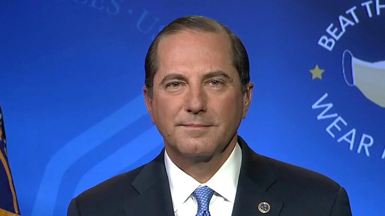 Health and Human Services Secretary Alex Azar discusses approval and distribution for a coronavirus vaccine and the Trump administration’s efforts to lower drug prices in the U.S. 