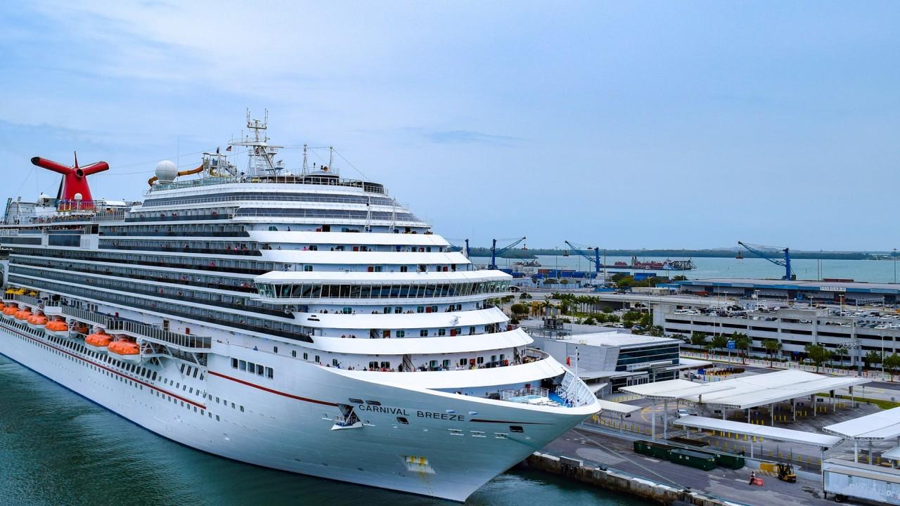 FOX Business’ Ashley Webster discusses how the cruise industry is faring amid the pandemic from a new terminal in Port Canaveral, Florida. 