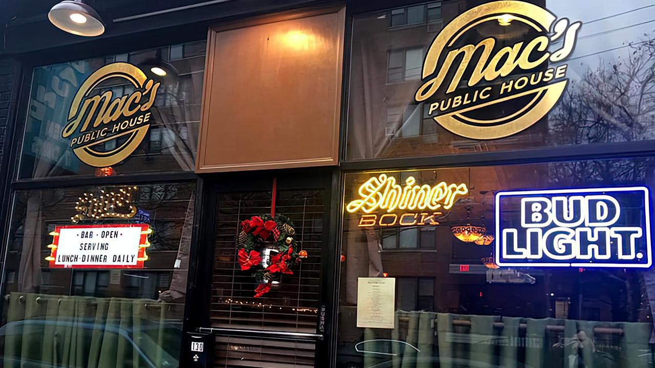Mac's Public House co-owner Daniel Presti says he declared his New York City bar an ‘autonomous zone’ to draw attention to how restaurants, bars and small businesses are struggling amid coronavirus restrictions from the state and city. 