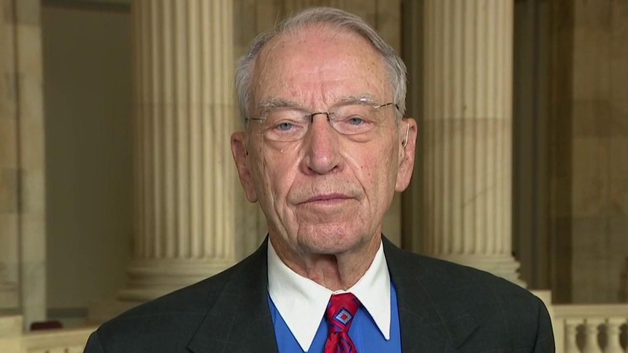 Sen. Chuck Grassley, R-Iowa, on returning to work, stimulus, Big Tech, President Trump and 2020 elections in his first interview since testing positive for the coronavirus. 