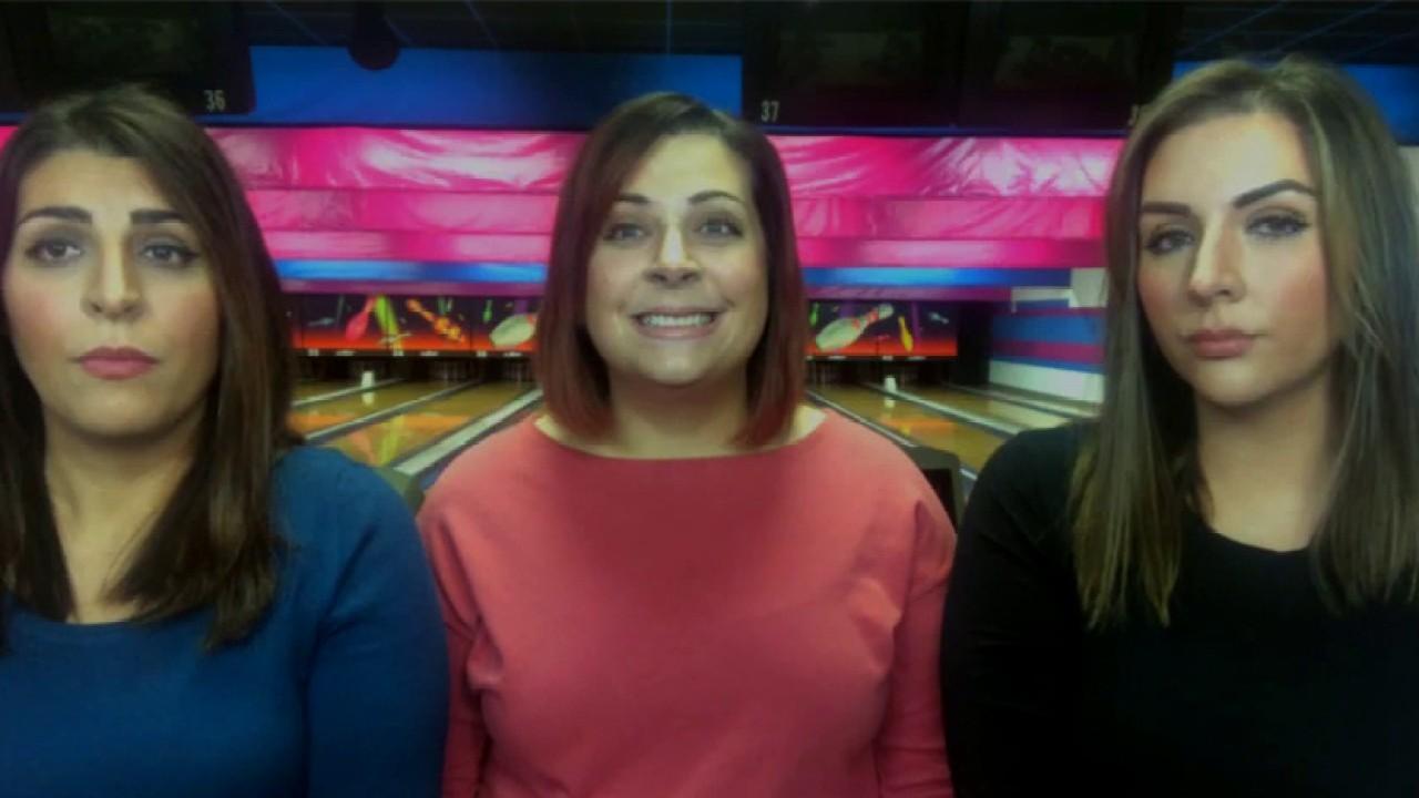 The owners of a family-run Pennsylvania bowling alley react on 'America's Newsroom' to getting assistance from Dave Portnoy's Barstool small business fund.