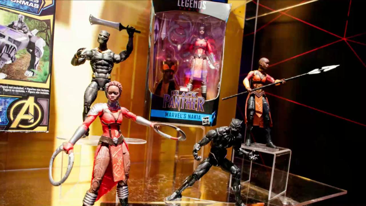 black panther playset